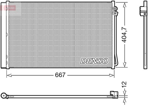 Denso kondensator klimaanlage - denso,