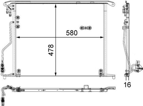 Mahle kondensator klimaanlage - mahle,